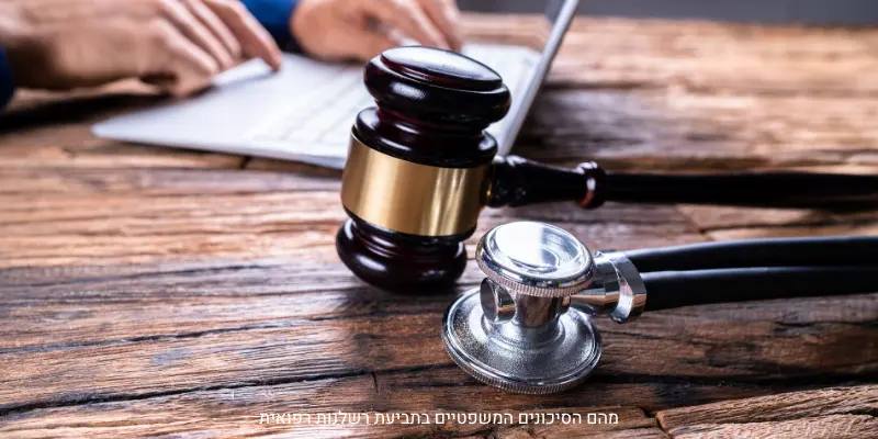 מהם הסיכונים המשפטיים בתביעות רשלנות רפואית – מדריך מקיף